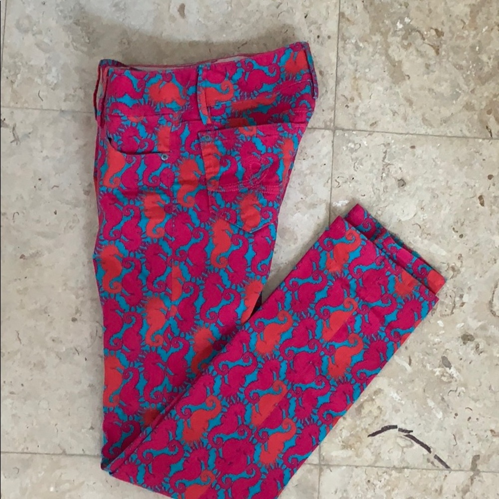 Lilly Pulitzer Seahorse Jeans